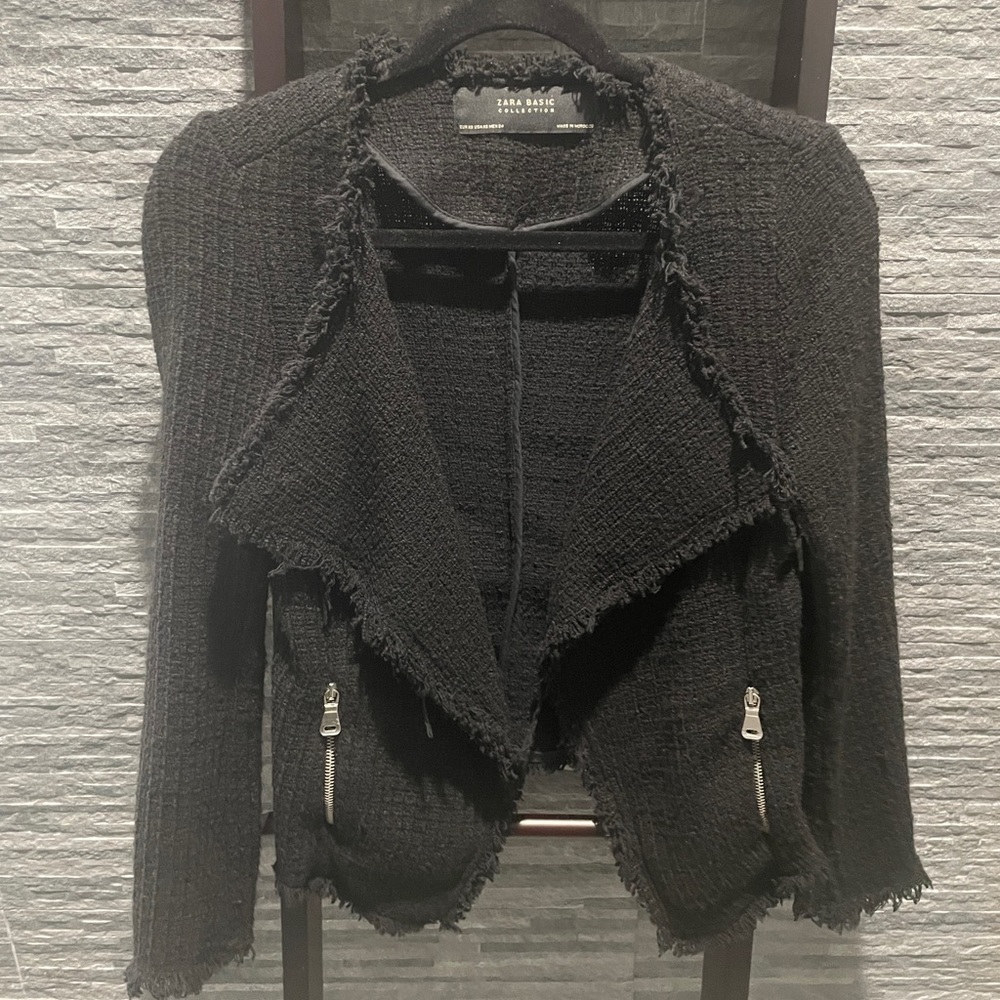 Zara Tweed Type Jacket/Blazer/Sweater